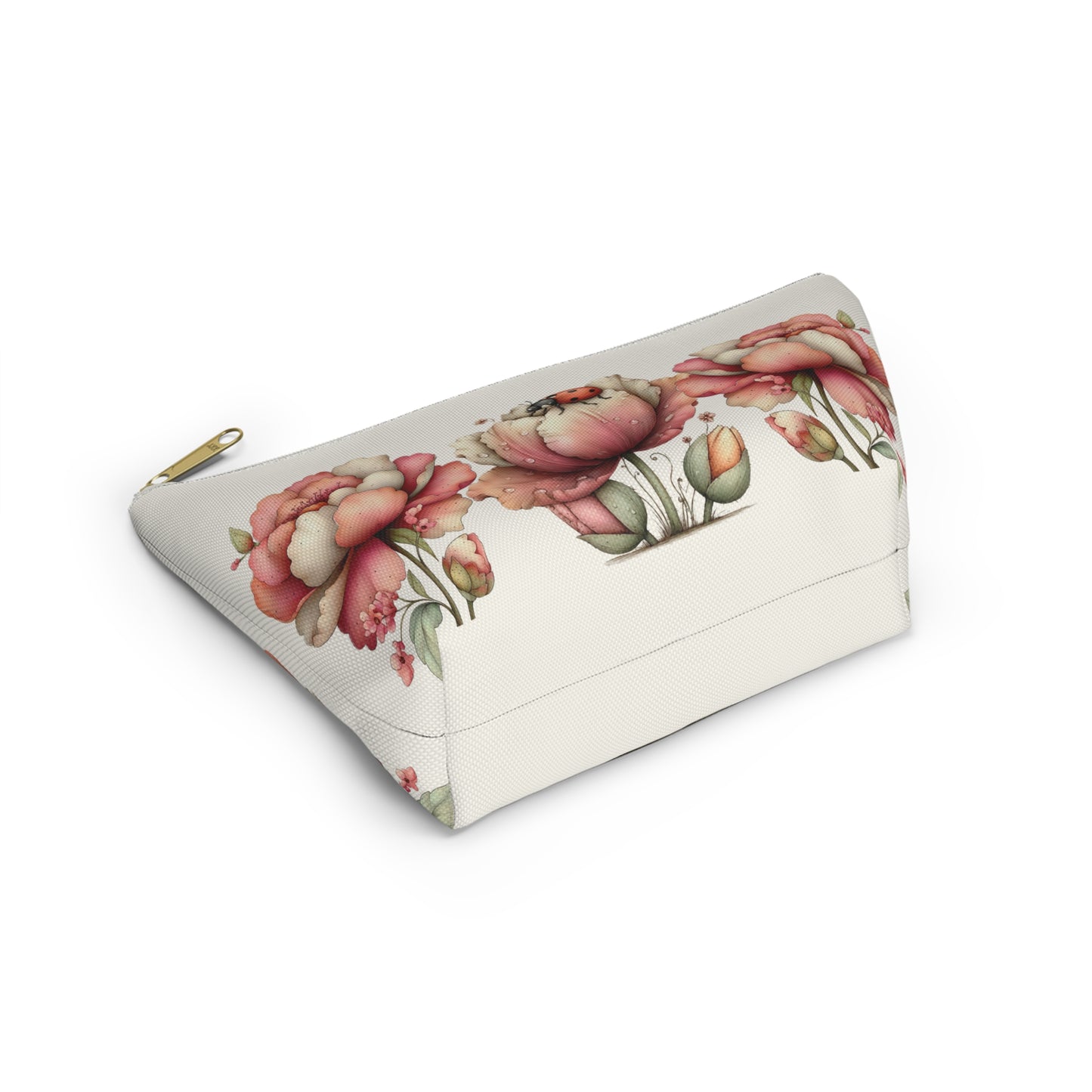 Blossom & Love Romantic Floral Valentine Makeup Bag Cosmetic Pouch