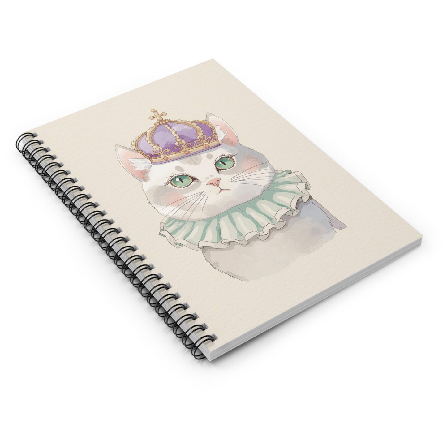 Aristo-Cat Royale Spiral Notebook Ruled Lined Journal for Notes & Planning