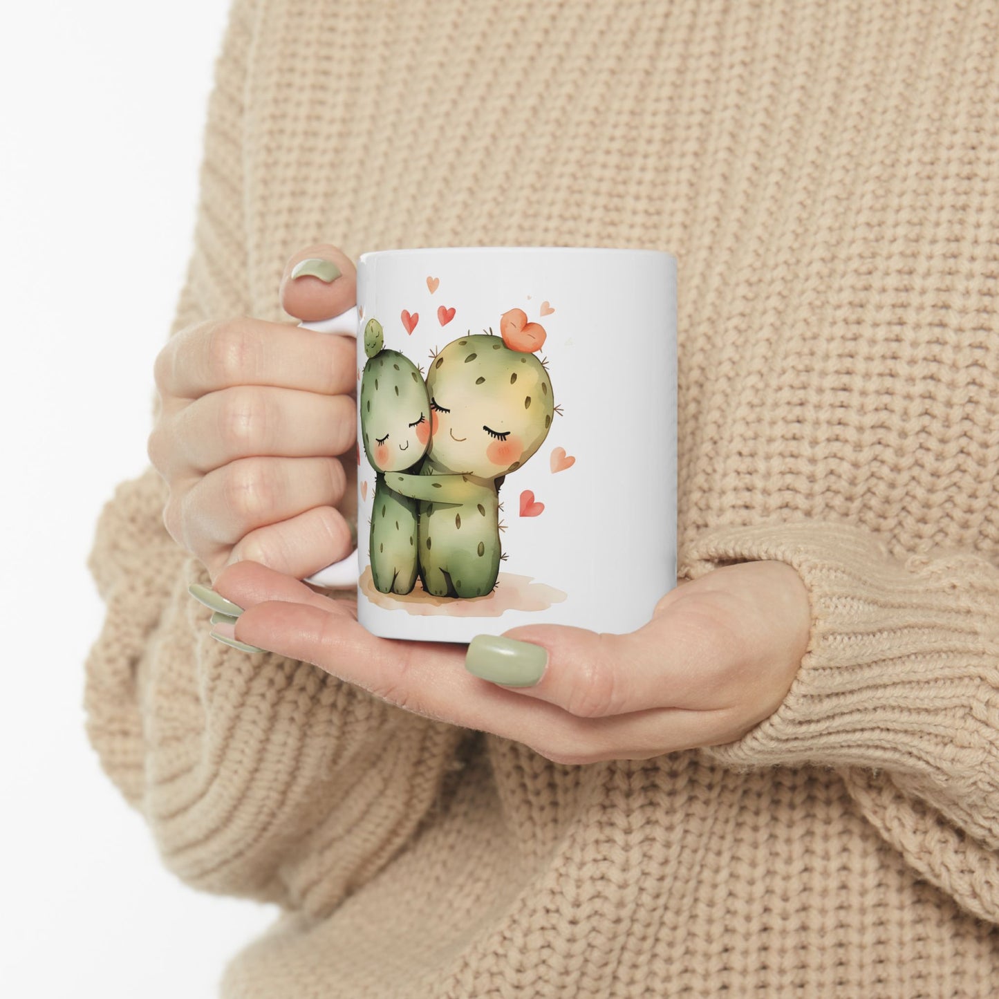 So In Love - Cactus Couple Coffee Mug (11oz & 15oz)