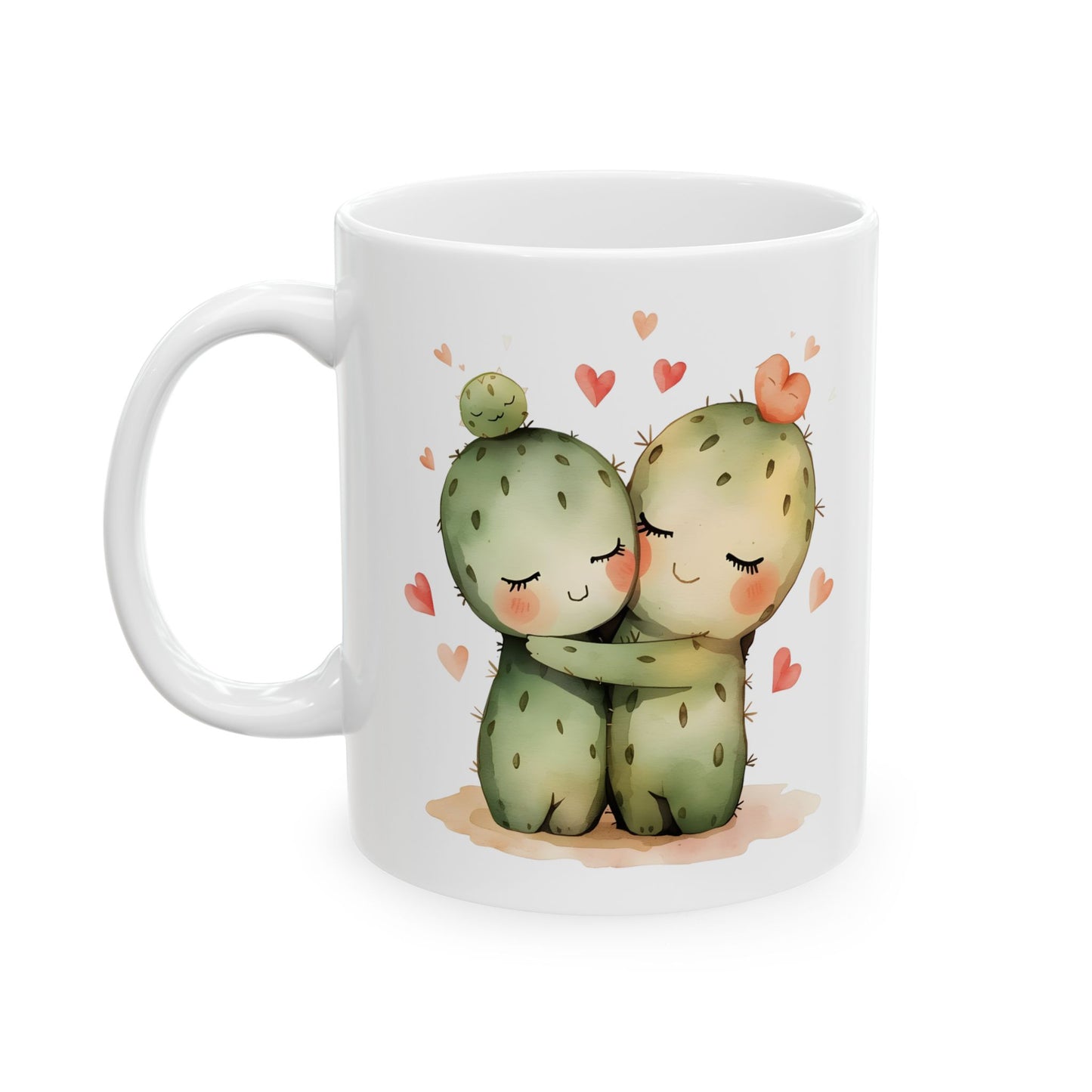 So In Love - Cactus Couple Coffee Mug (11oz & 15oz)