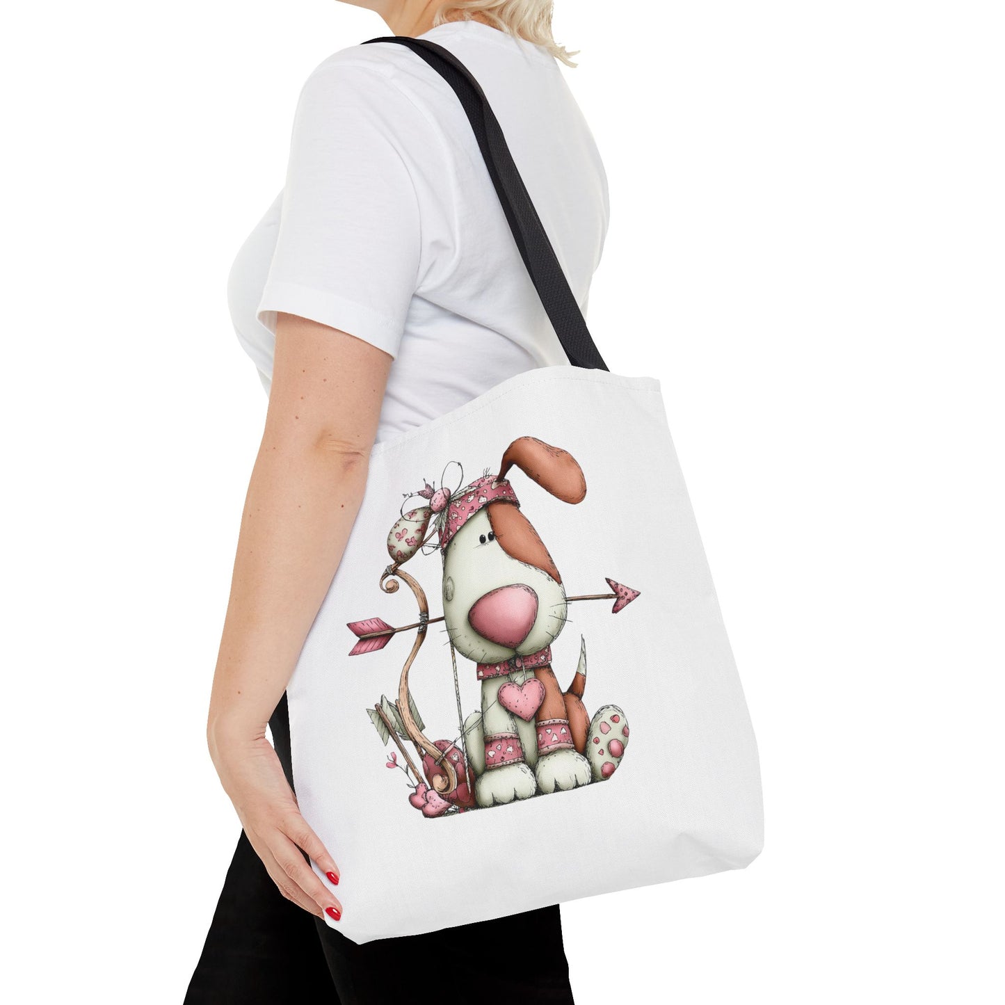 Puppy Love Tote Bag – Cute Valentine’s Gift for Dog Lovers