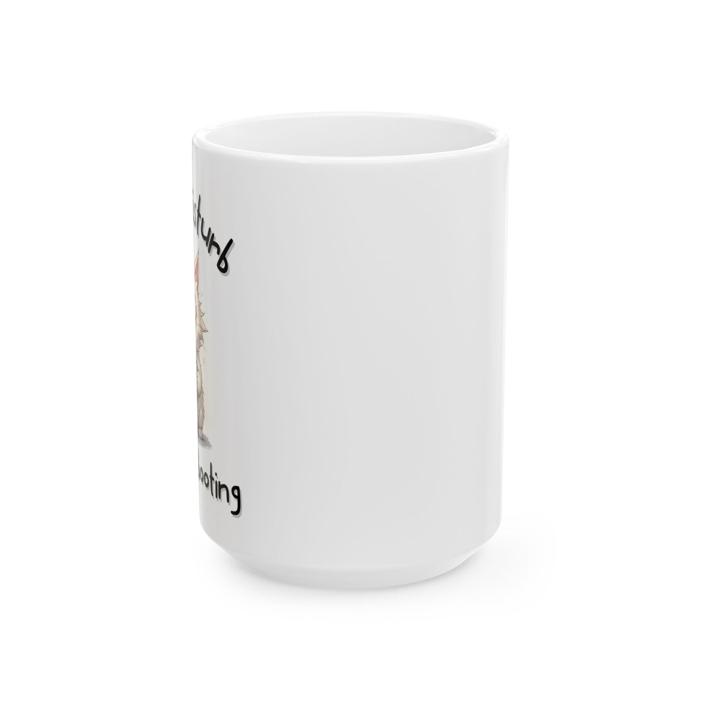 Do Not Disturb, System Rebooting Coffee Lover Mug - Ceramic Coffee Cup (11oz, 15oz)