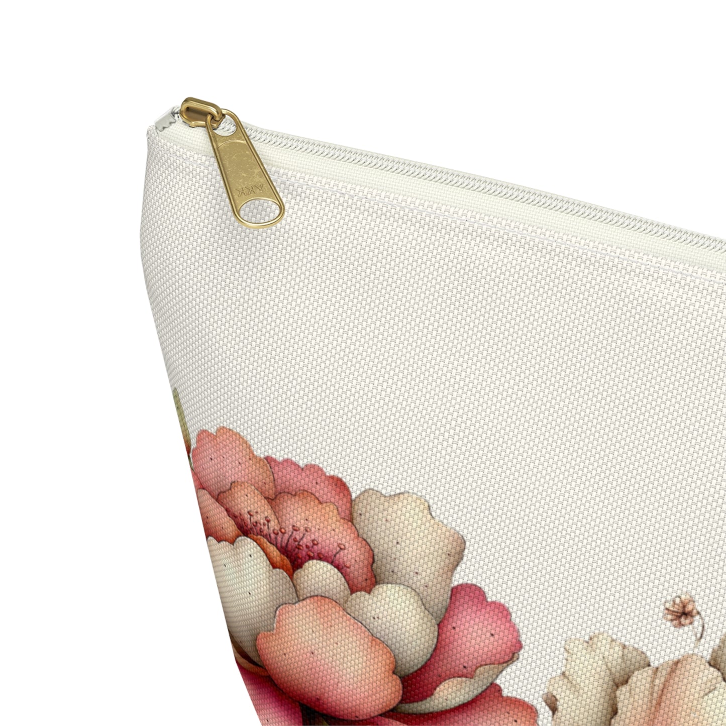 Blossom & Love Romantic Floral Valentine Makeup Bag Cosmetic Pouch