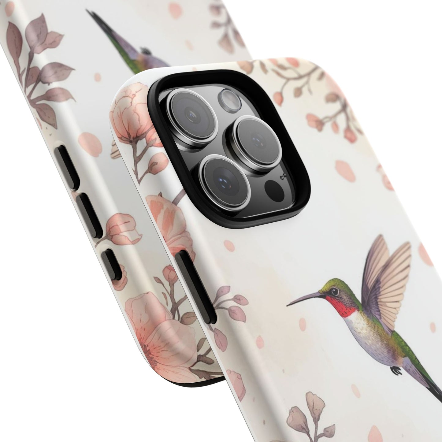 Hummingbird in Bloom Tough Protective iPhone Case