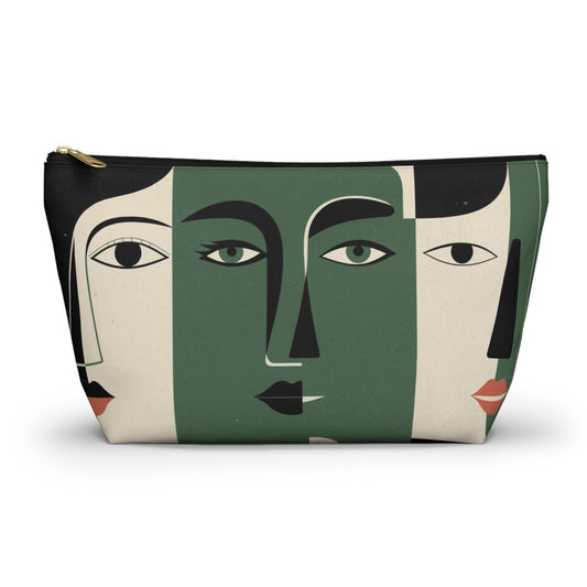 Reflections Abstract Faces Makeup Bag Makeup Bag | Cosmetic Pouch