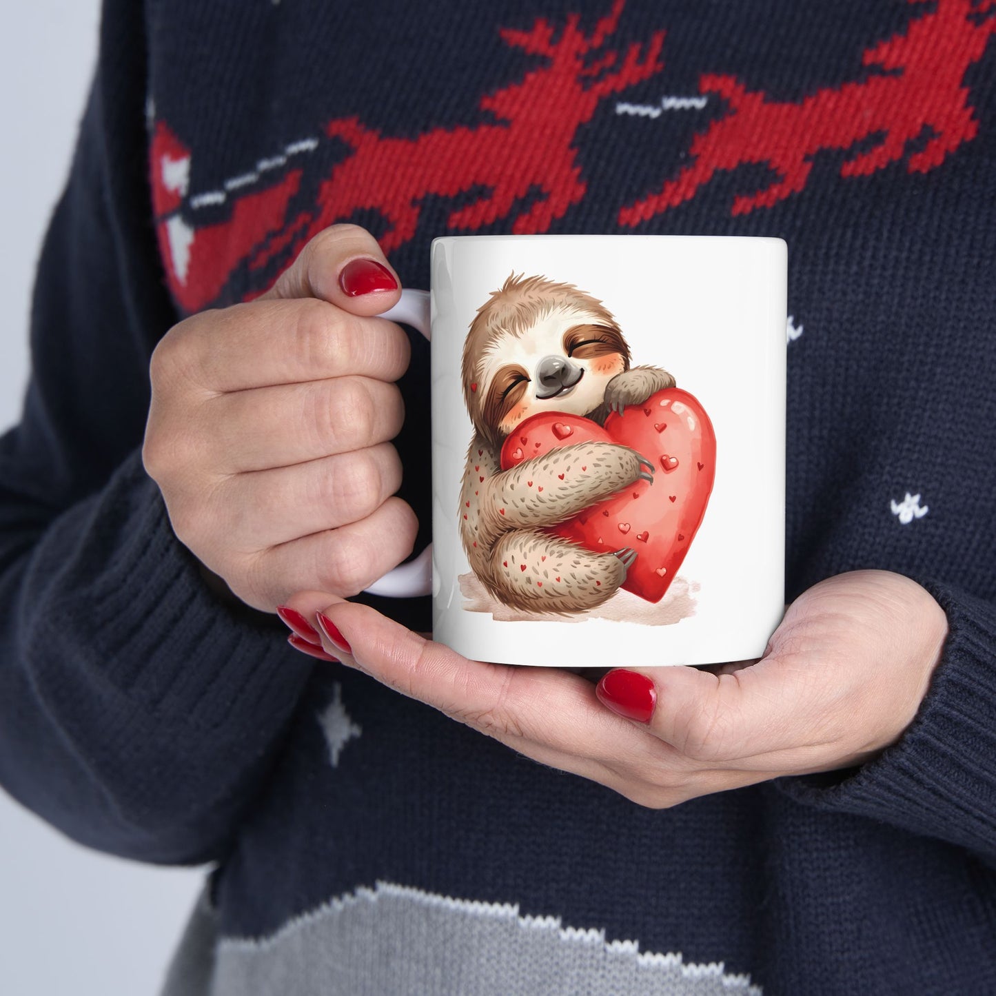 You’re My Favorite Thing - Sloth Valentine Mug (11oz & 15oz)