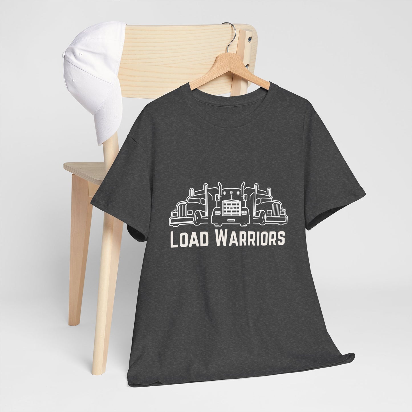Load Warriors Trucker T-Shirt Graphic Tee for Truckers & Road Lovers