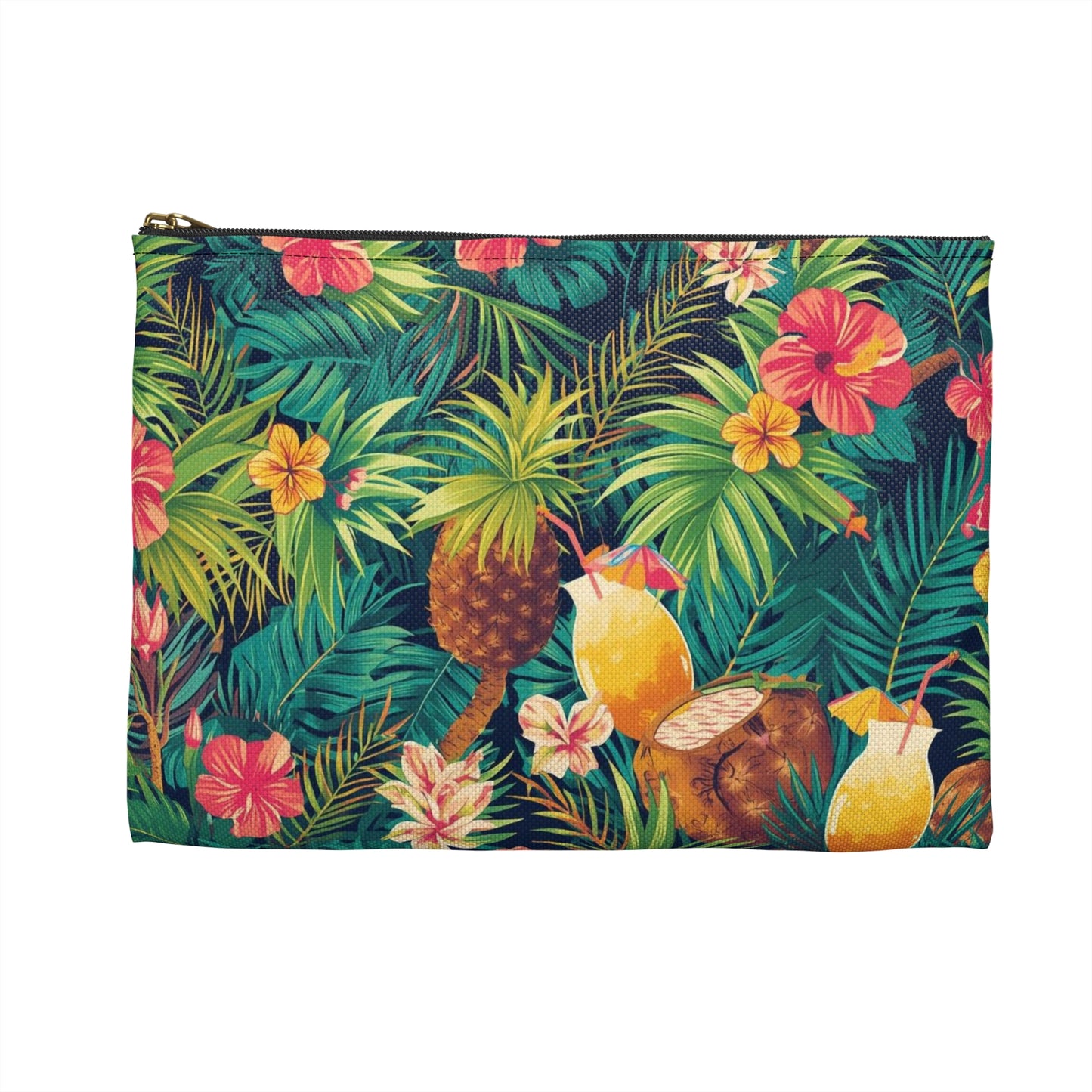 Tropical Paradise Escape Travel & Passport Pouch