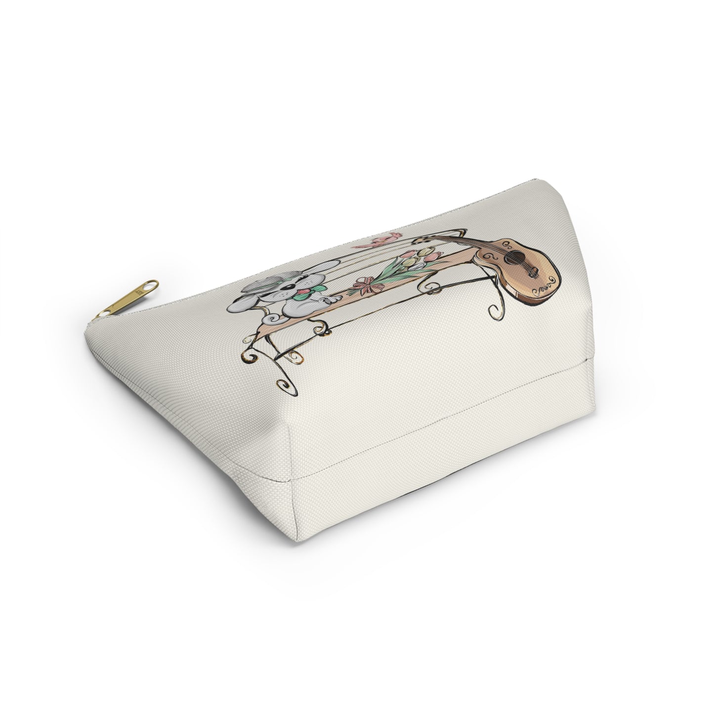 Sweet Serenade Puppy Love Valentine Makeup Bag Cosmetic Pouch