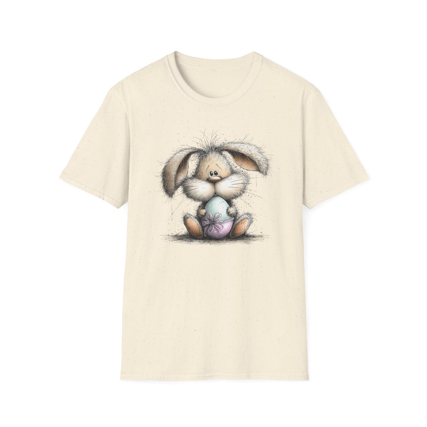 Cute Easter Bunny T-Shirt – Soft Spring Illustration