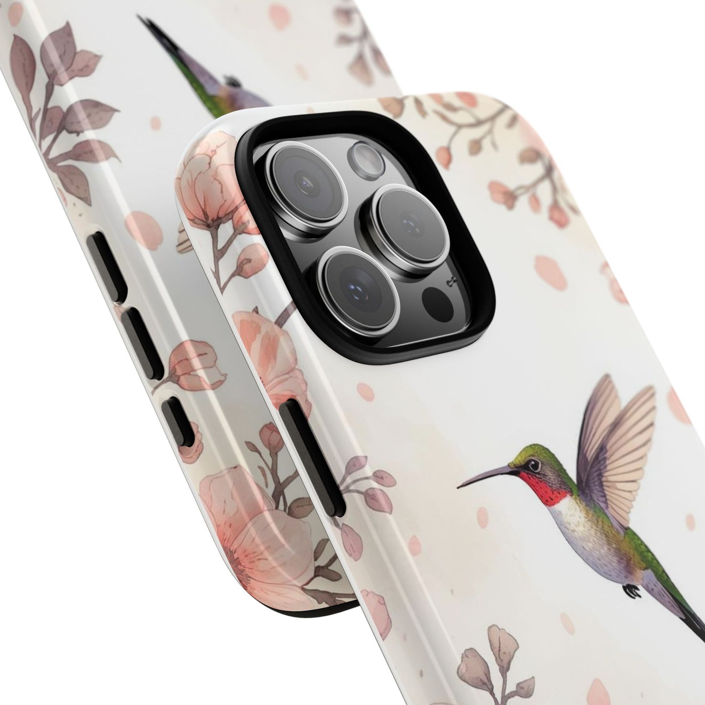 Hummingbird in Bloom Tough Protective iPhone Case