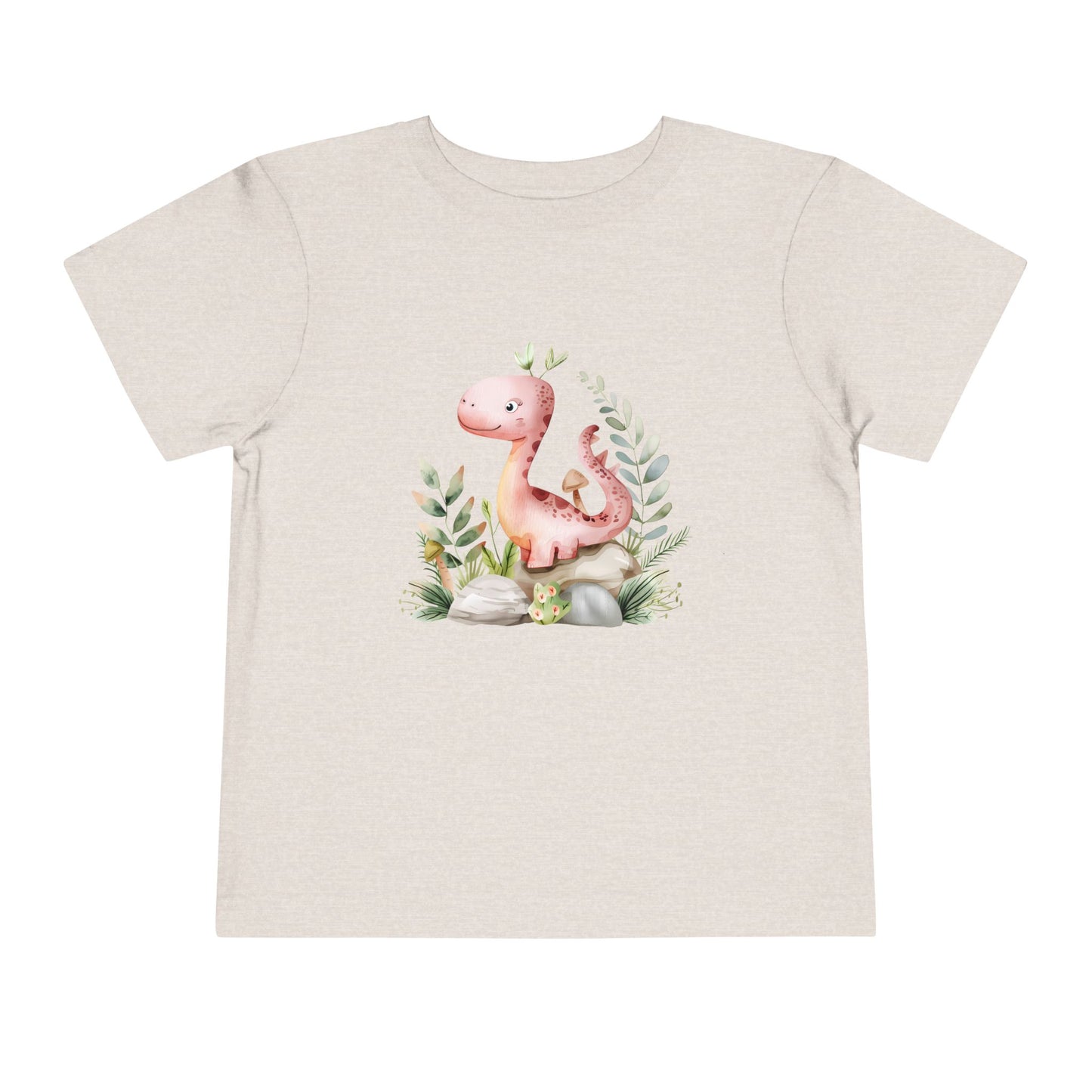 Cute Dino Days – Girls Toddler T-Shirt (2–5 Years)