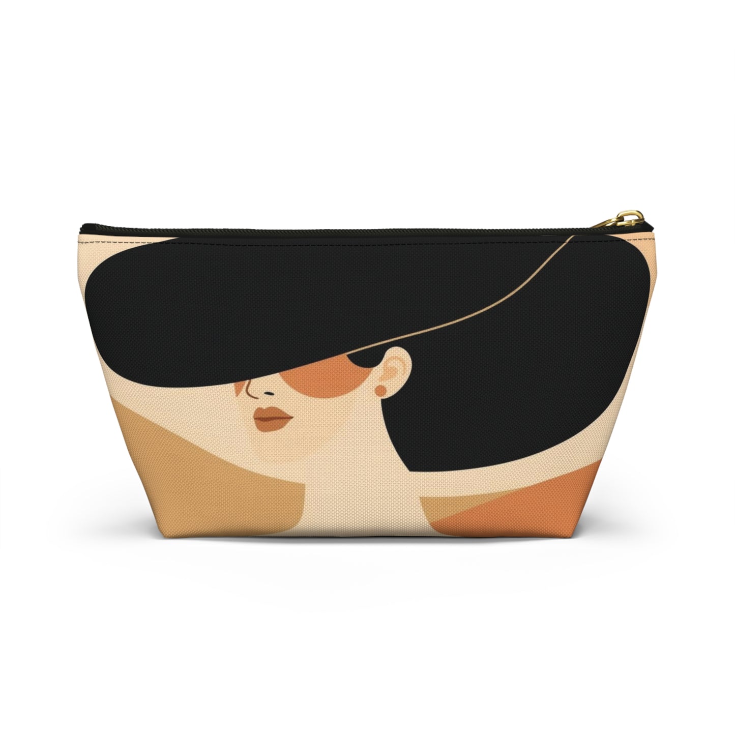 Soft Focus Modern Minimal Makeup Bag | Cosmetic Pouch