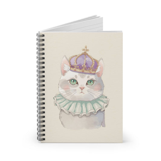 Aristo-Cat Royale Spiral Notebook Ruled Lined Journal for Notes & Planning