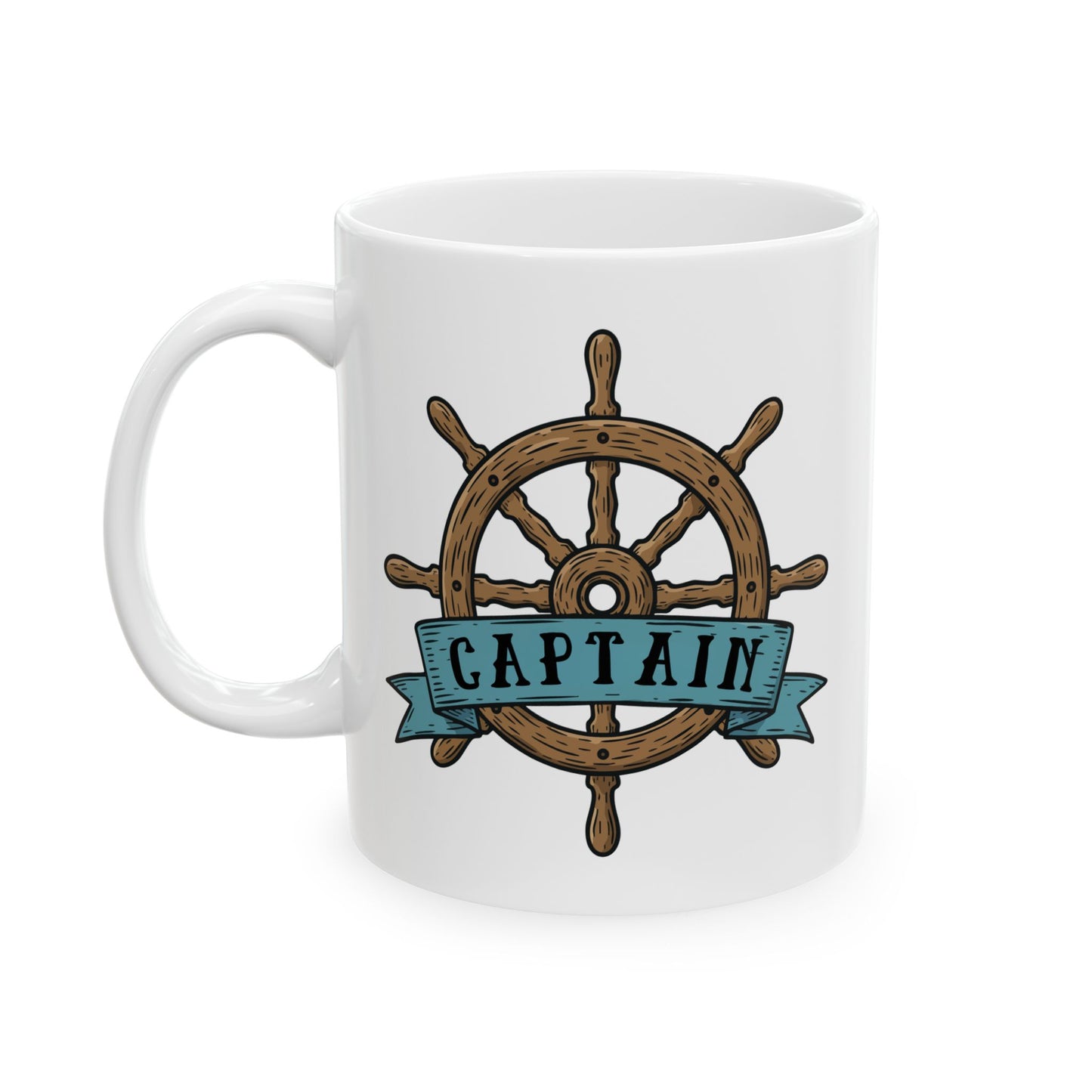 Captain Nautical Mug – Boating & Sailing Coffee Cup (11oz & 15oz)