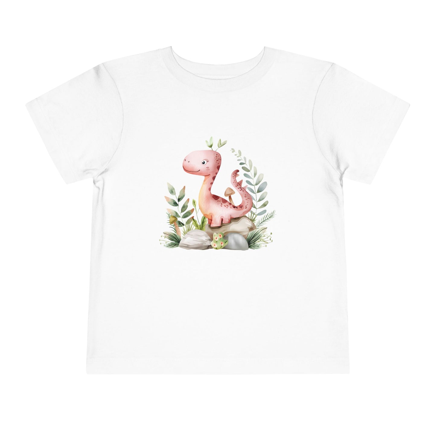 Cute Dino Days – Girls Toddler T-Shirt (2–5 Years)