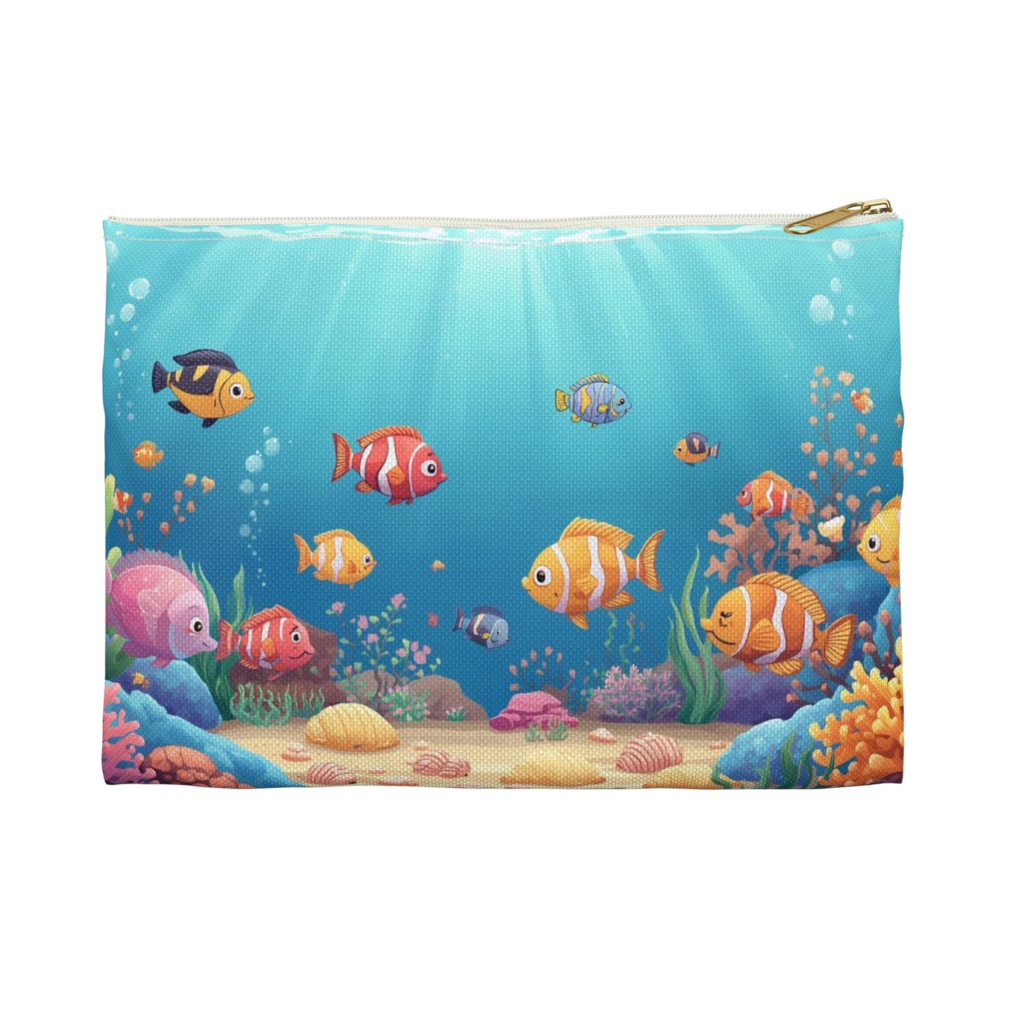 Coral Garden – Playful Sea Life Travel Organizer