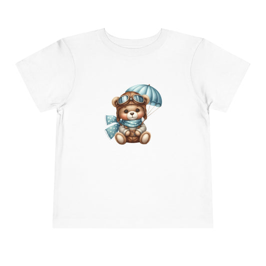 Sky Explorer Bear Toddler T-Shirt