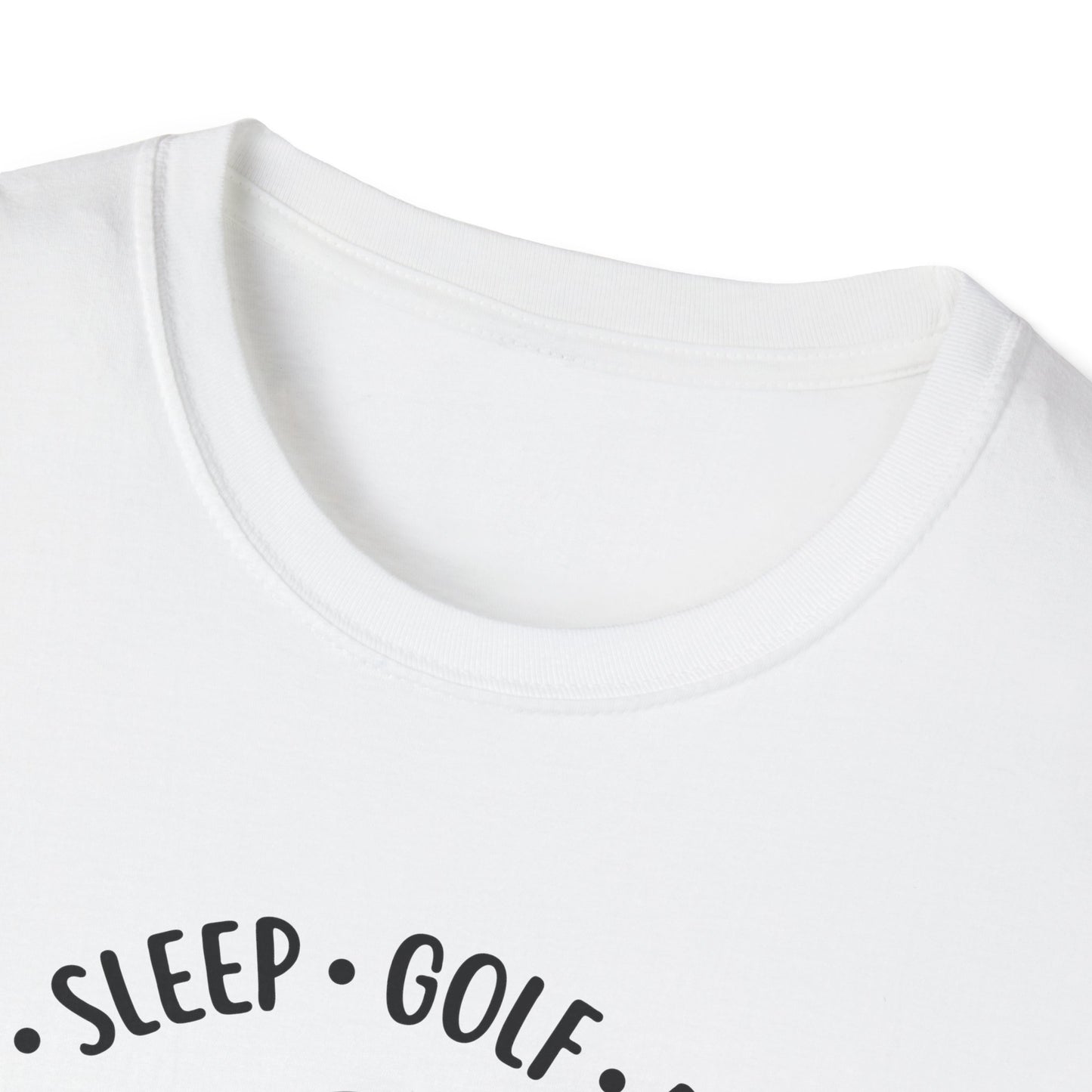 Eat Sleep Golf Repeat Men’s T-Shirt – Golf Lover Graphic Tee