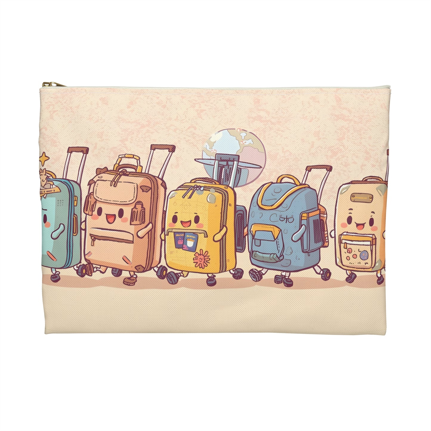 Kawaii Luggage Parade Travel & Passport Pouch