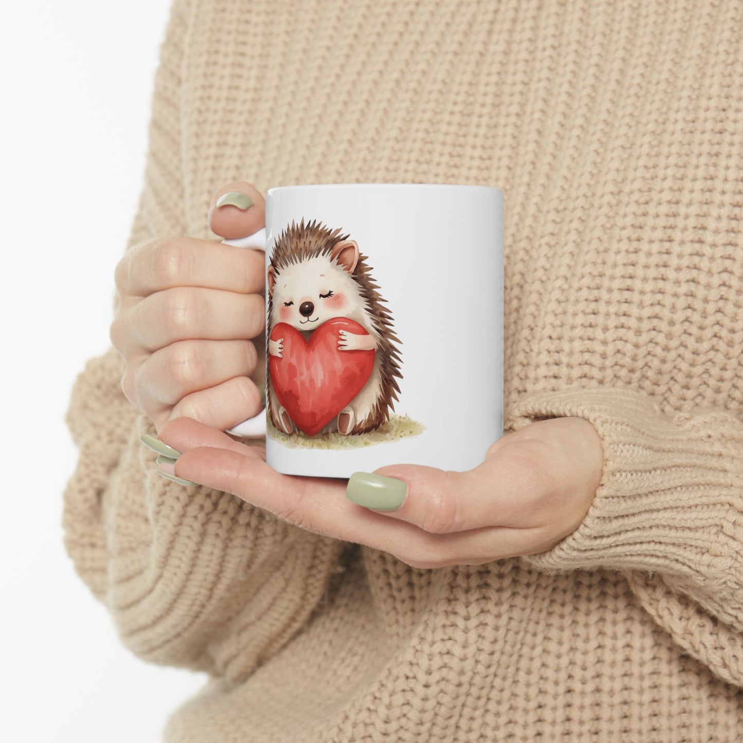 Love You This Much - Hedgehog Coffee Cup (11oz & 15oz)