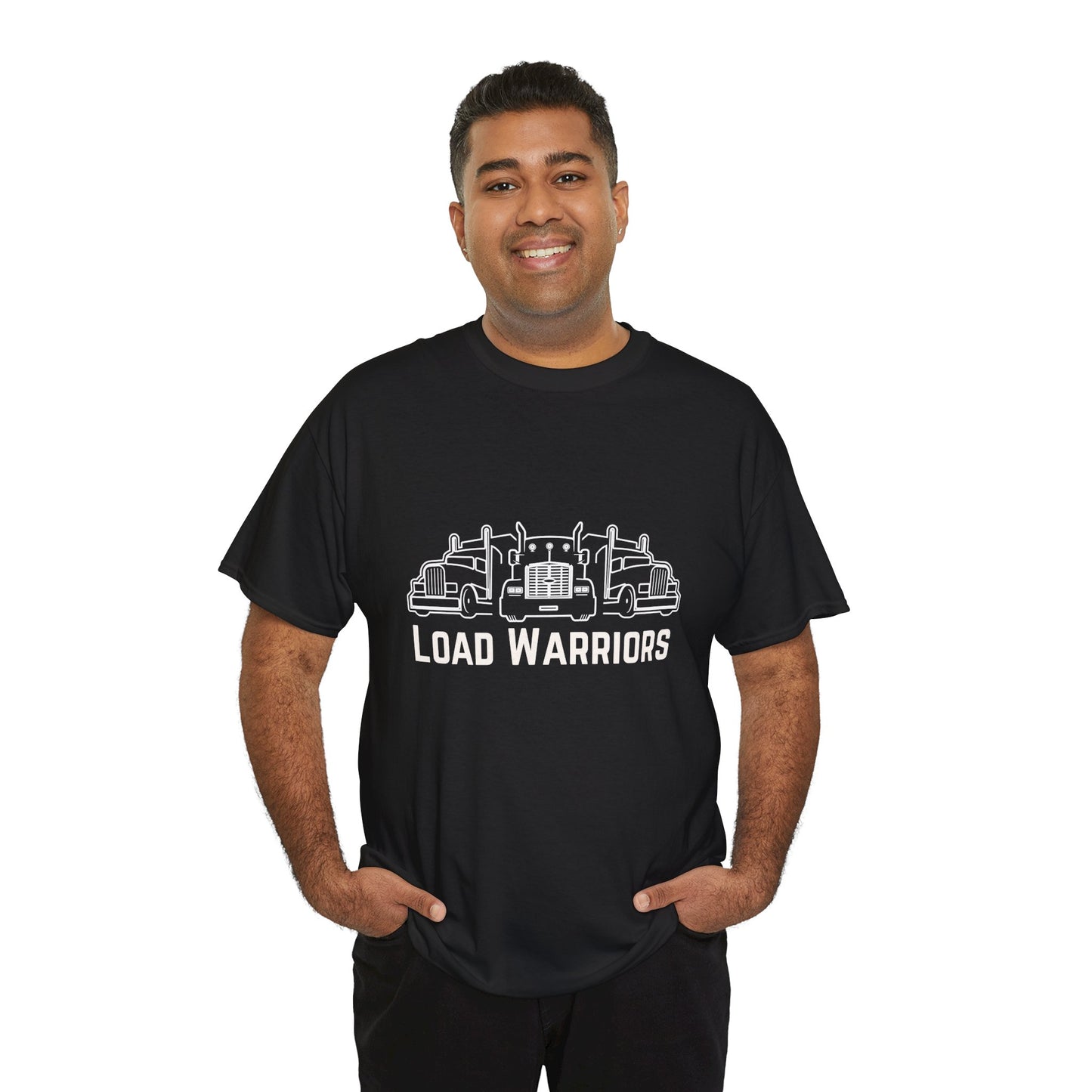 Load Warriors Trucker T-Shirt Graphic Tee for Truckers & Road Lovers