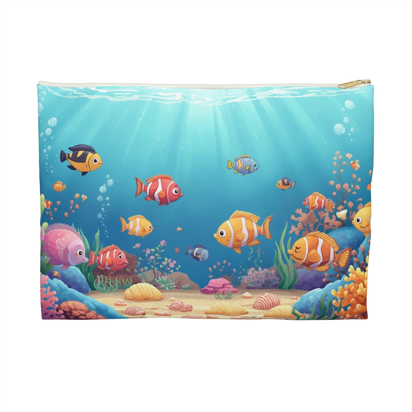 Coral Garden – Playful Sea Life Travel Organizer