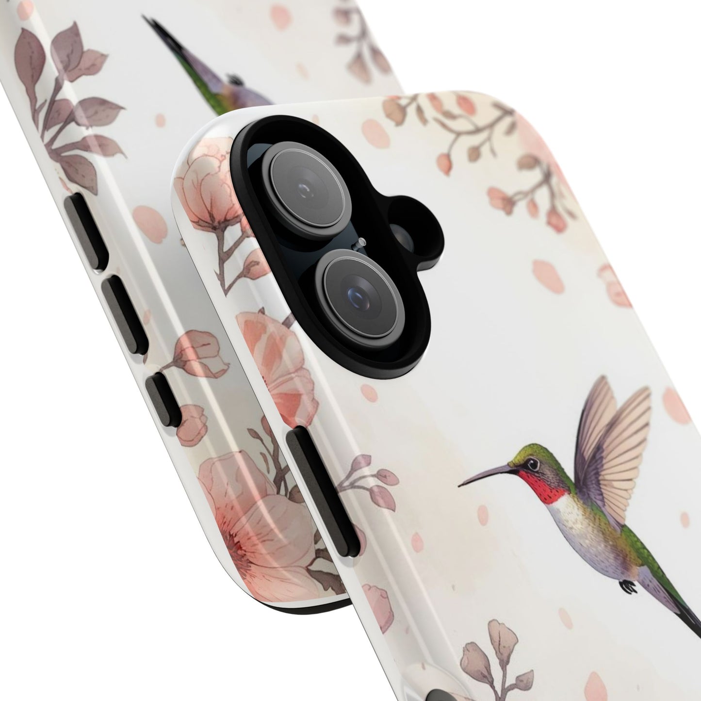 Hummingbird in Bloom Tough Protective iPhone Case