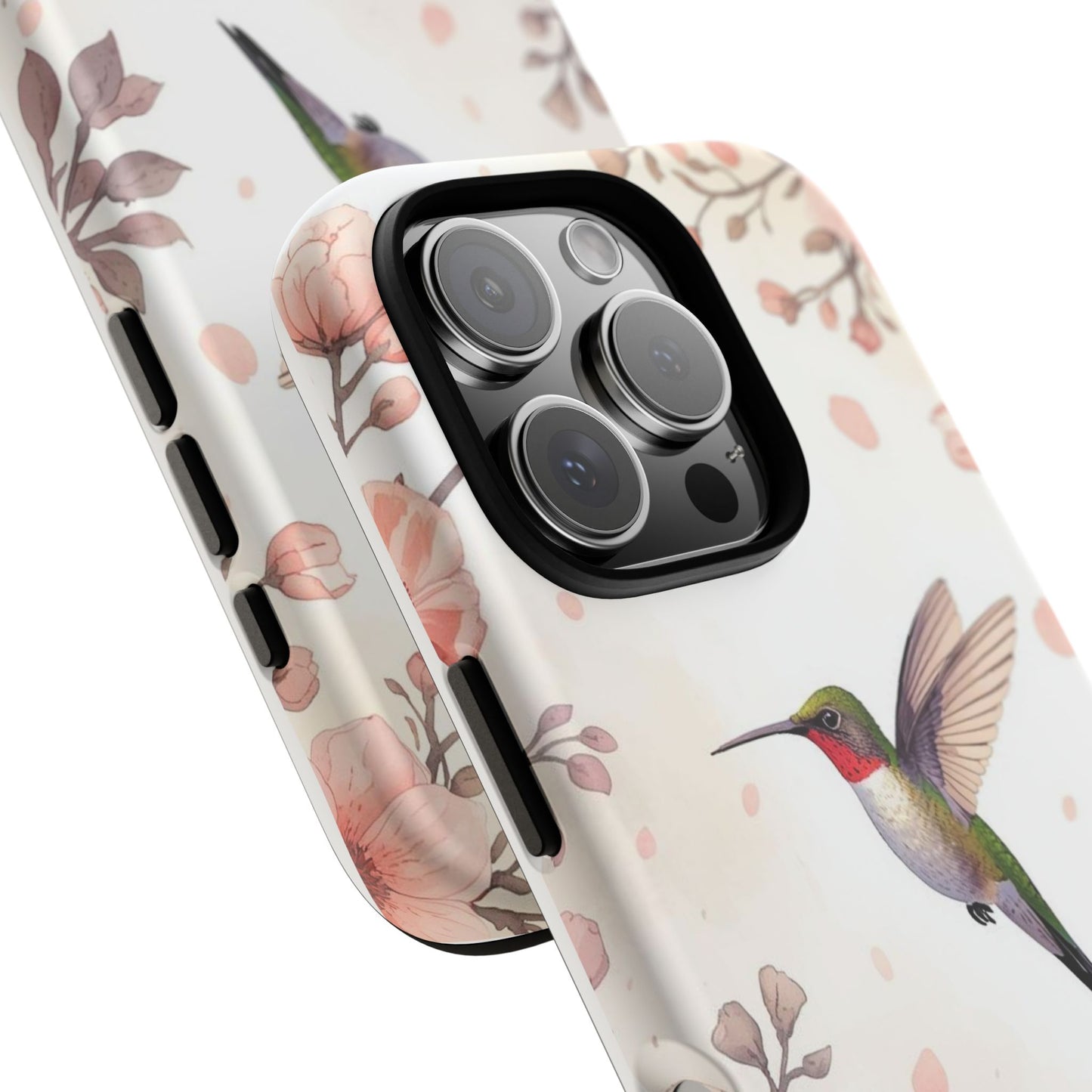 Hummingbird in Bloom Tough Protective iPhone Case