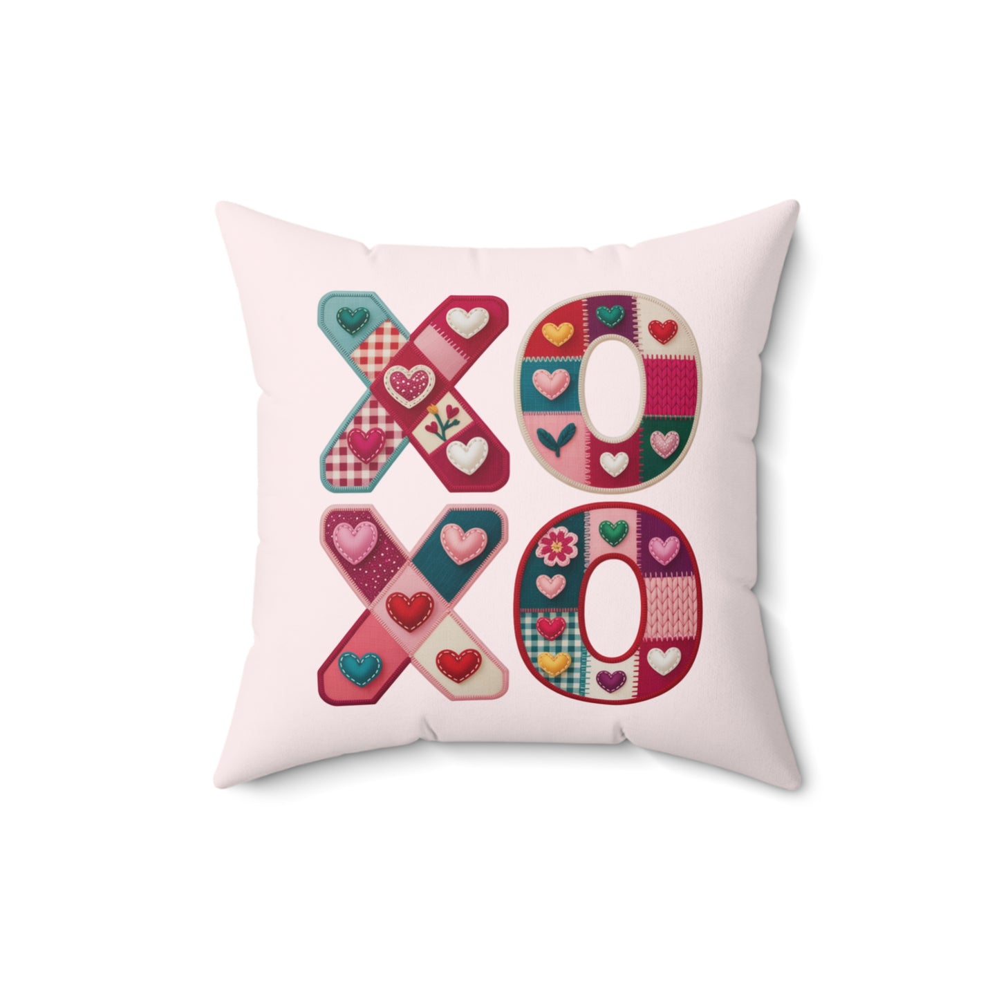 XOXO Love Valentine Decorative Throw Pillow