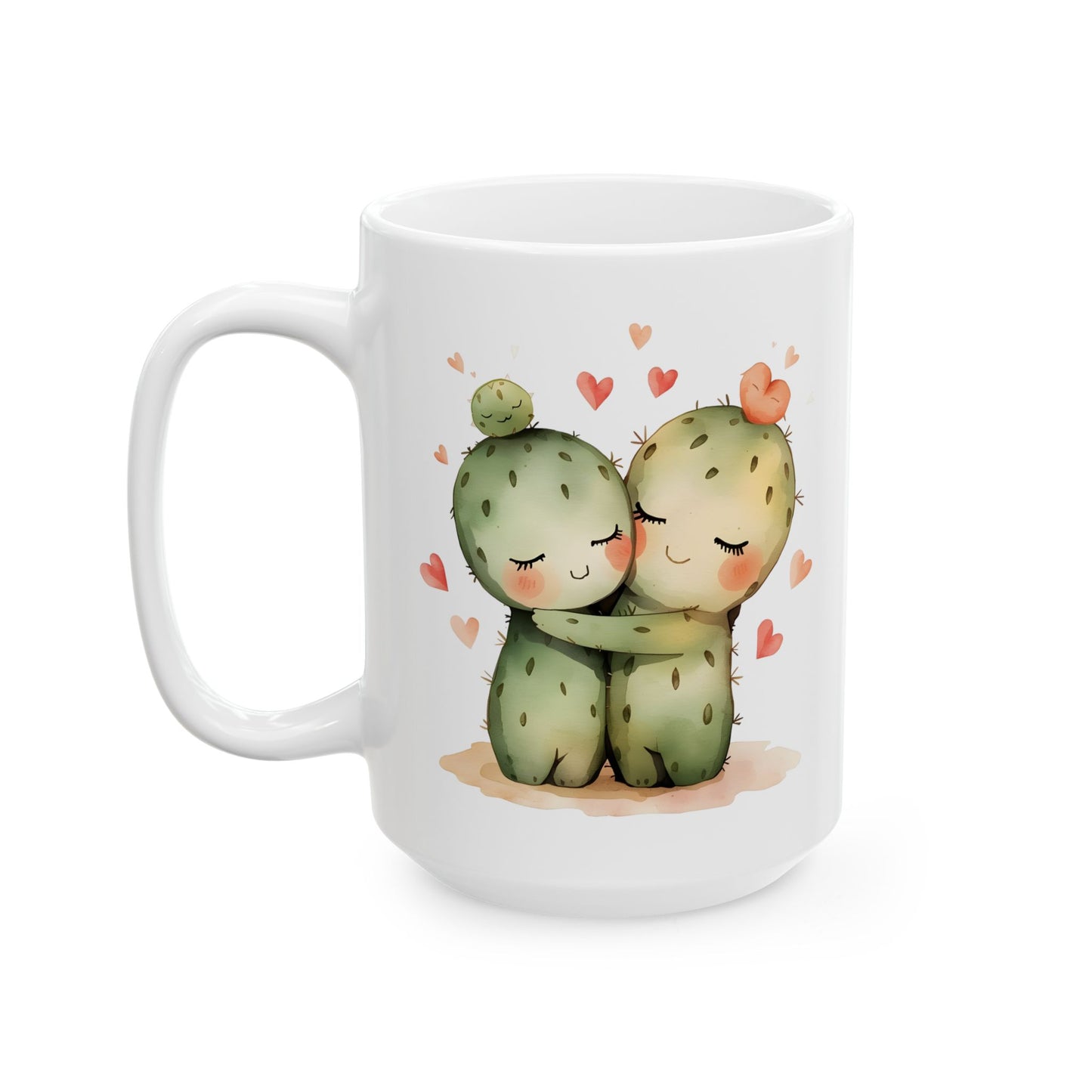 So In Love - Cactus Couple Coffee Mug (11oz & 15oz)