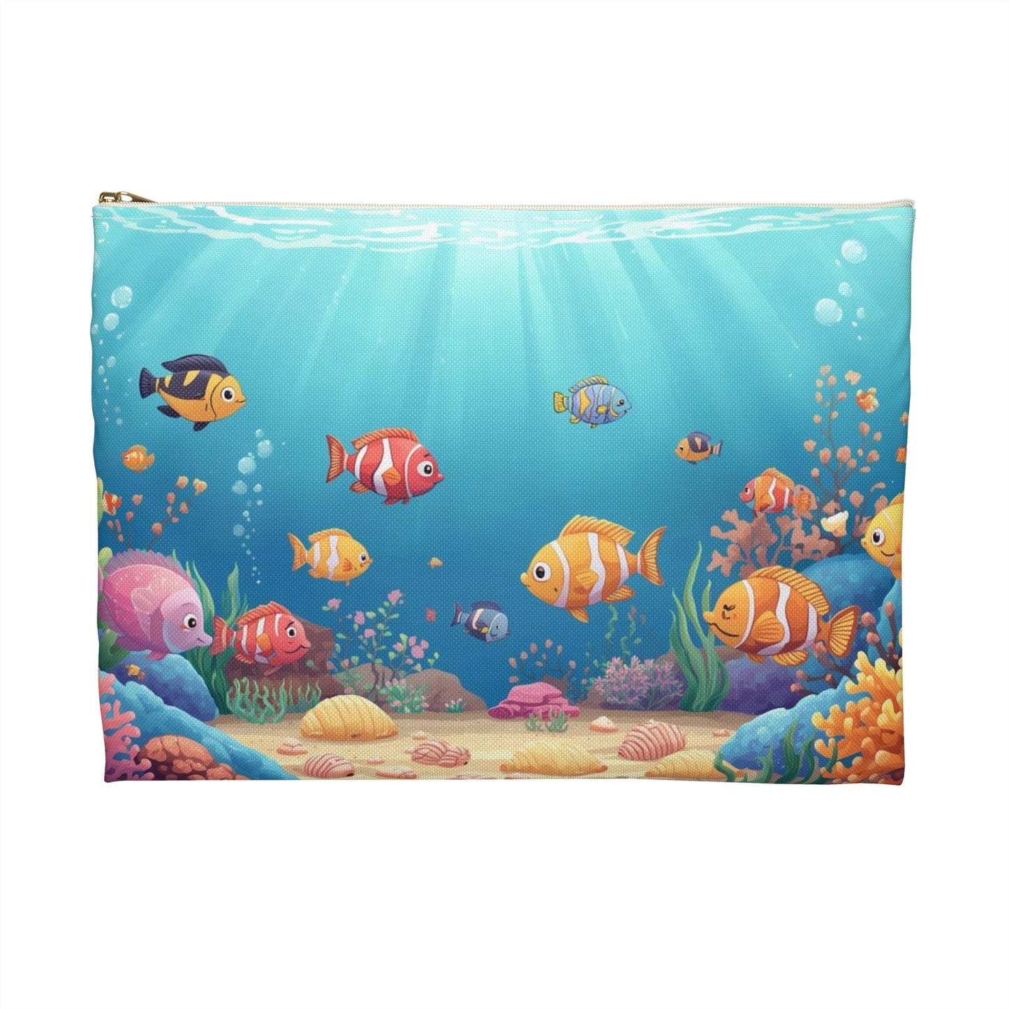 Coral Garden – Playful Sea Life Travel Organizer
