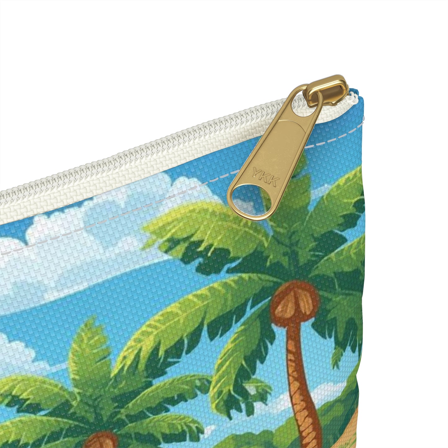 Palm Cove Dreams – Tropical Shoreline Travel Pouch