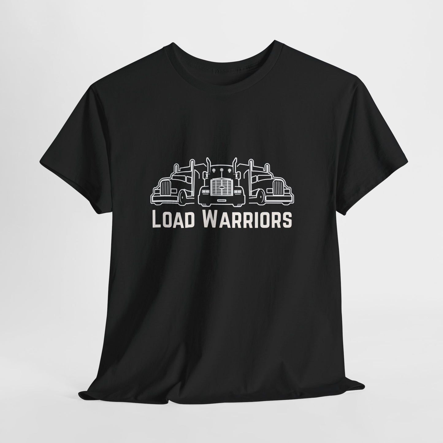 Load Warriors Trucker T-Shirt Graphic Tee for Truckers & Road Lovers