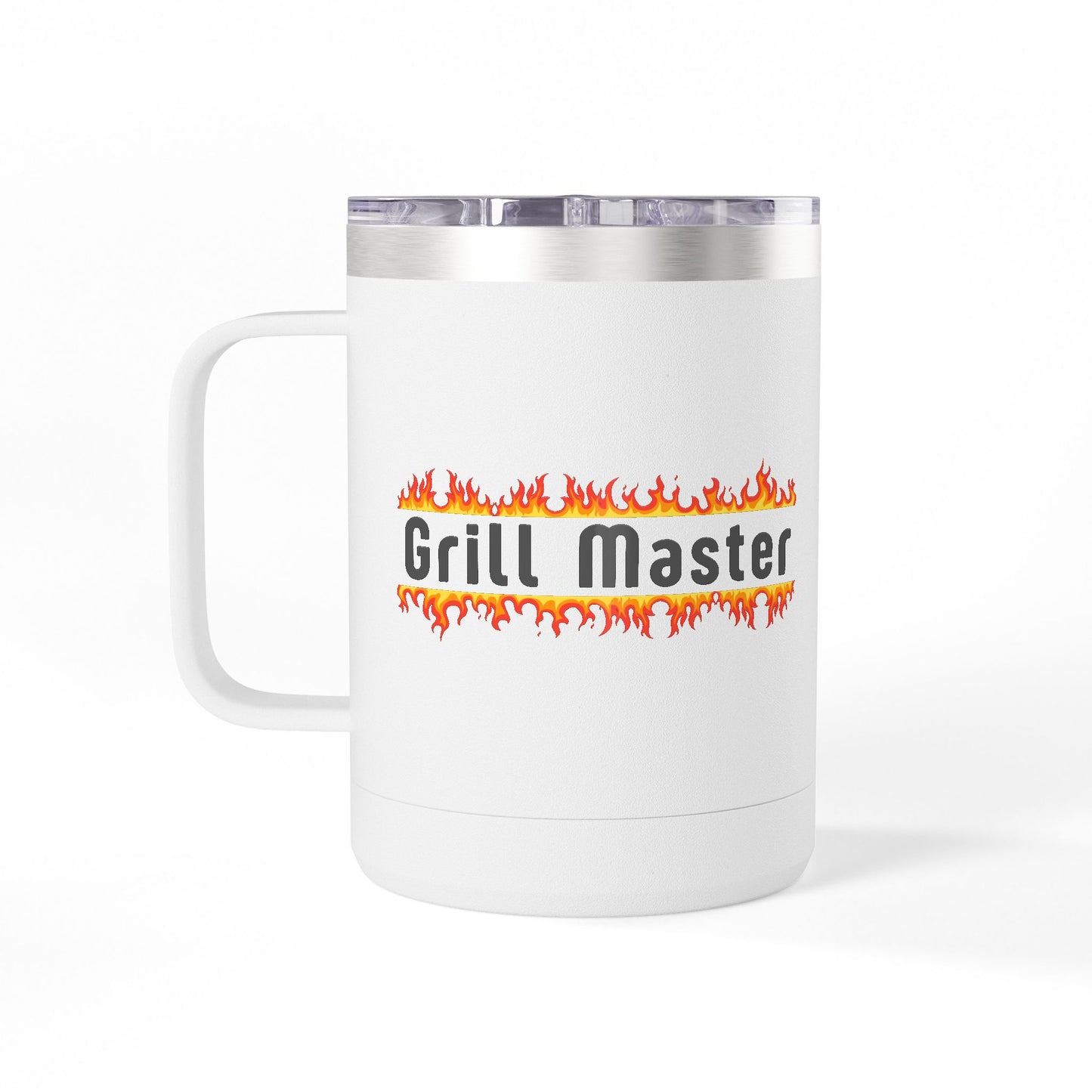 Grill Master Tumbler - Insulated Cup for BBQ Lovers (15oz)